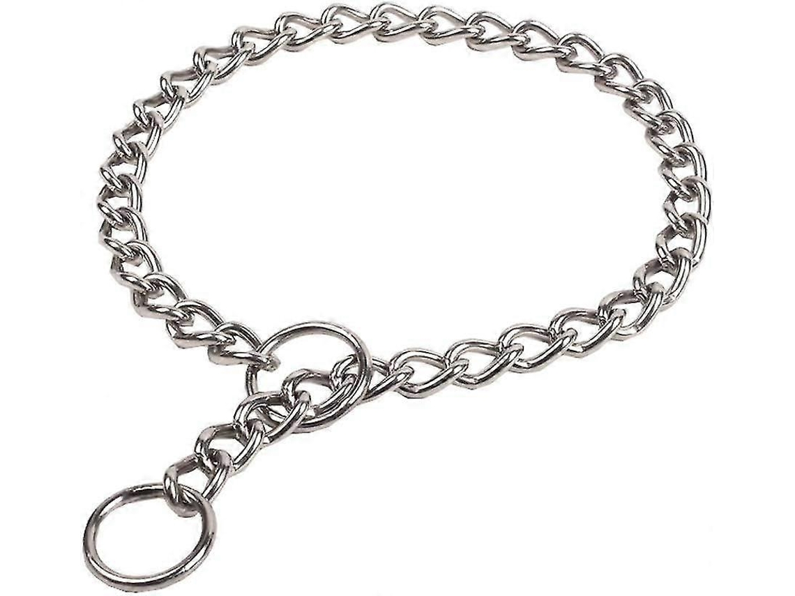 Coleira De Treinamento Para Cadeia De Cães, 24 Polegadas, 4 Mm