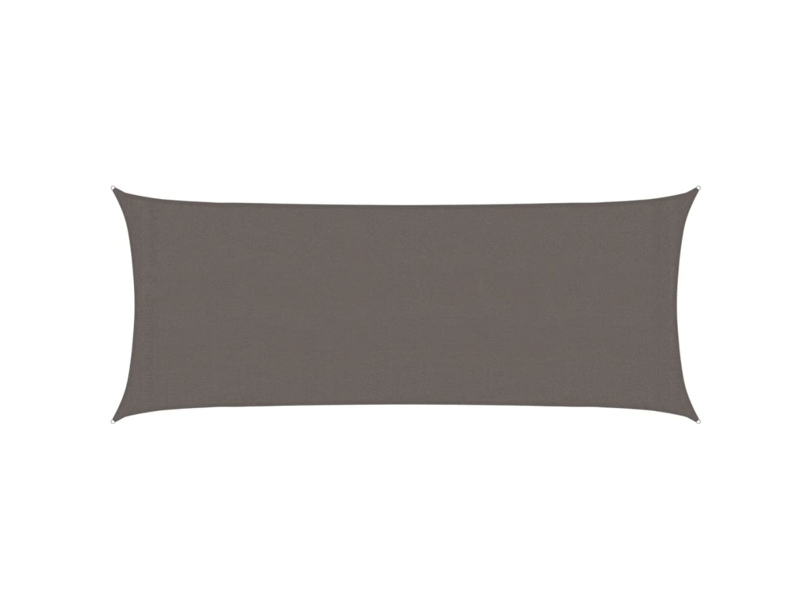 Para sol Estilo Vela 160 G/m² 2x4,5 M Pead Antracite MAISON EXCLUSIVE