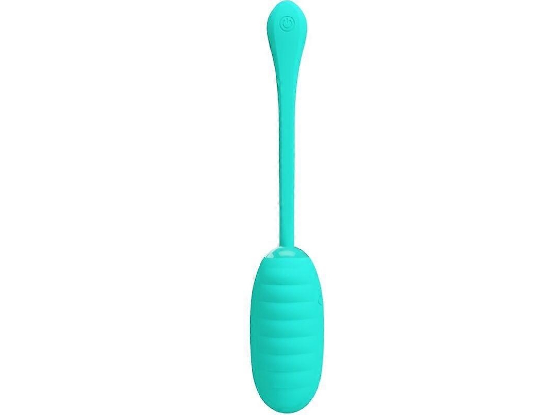 Pretty Love - Kirk Aqua Green Vibratório Recarregável Em Formato De Ovo