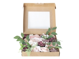 Maravilhas para Casamentos: Flores Artificiais para Arranjos de Mesa Simples, Rosas de Seda Rosa pó para Chás de Bebê AQUAFORGE