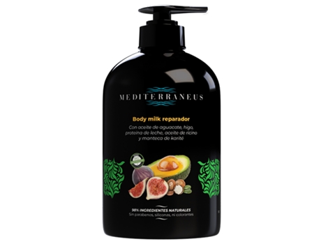 Leche Corporal Reparador 500 Ml Mediterraneus