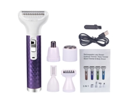 Trimmer Eléctrico Para Mujer Bikini Nariz Ojos Axilas