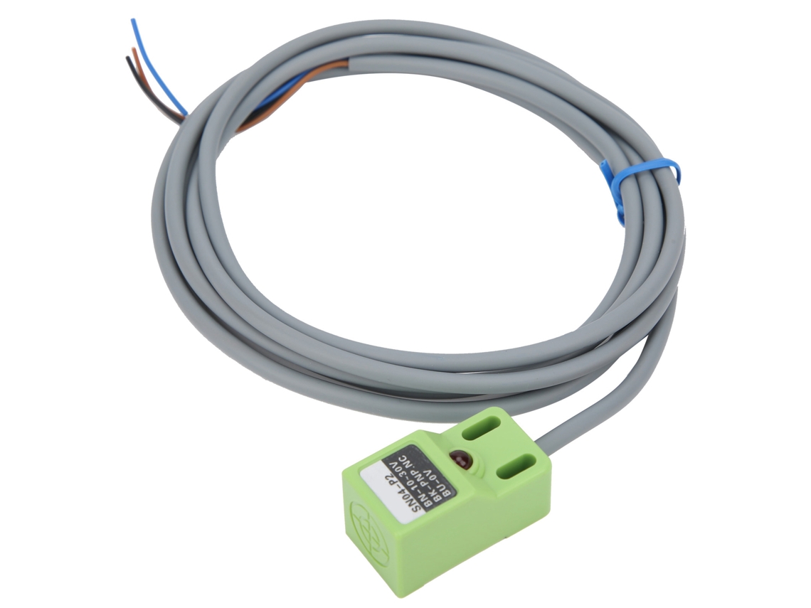 Hkj sensor Indutivo de Proximidade 4mm 3 Cabos Dc10 30v Sn04 p2 Interruptor Indutivo