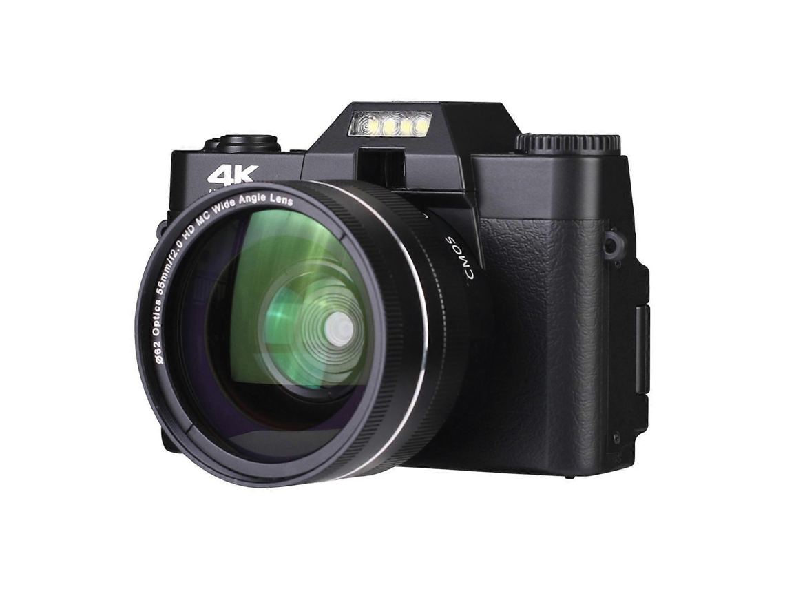 Câmara Digital De Vlogging 4k Com Autofoco, 48mp, Wifi, Ecrã Ips Articulado De 3,0 Polegadas E Zoom 16x