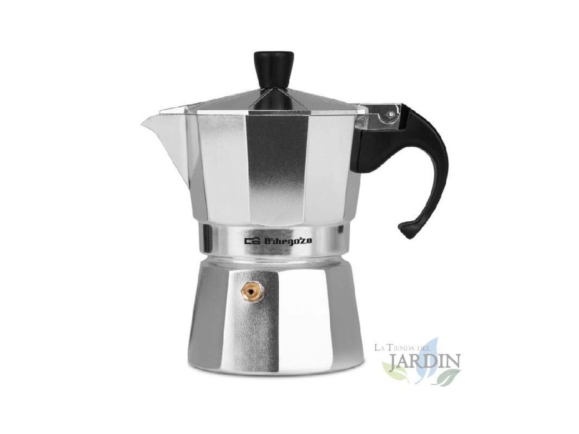Cafeteira Italiana ORBEGOZO Alumínio (3 Chávenas)