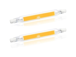 Lâmpadas LED R7s 78mm, 5w, 2 unidades