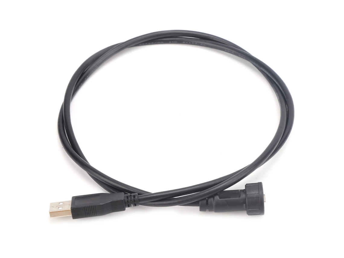 Conector Usb Impermeável Painel Industrial Snap