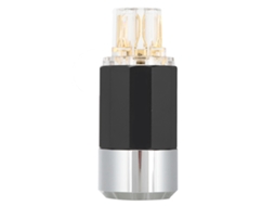 Conector De Energia Hifi (latão Puro, Platina De Ouro 24k)