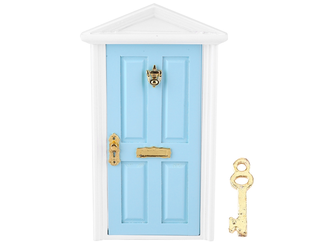 Puerta De Muñeca Para Casa De Muñecas 1:12 Juguete Infantil Doll Door