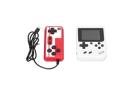 Primerox console de Jogos Portátil Clássico com Tela 3 Polegadas Ultra Fino para Crianças e Adultos Branco