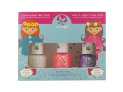 Suncoat Girl Kit 3 esmaltes destacáveis à base de água 1 adesivos Cor: Jolie Moi SUNCOATGIRL
