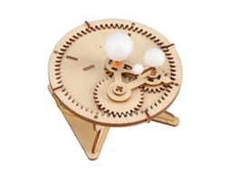 Brinquedo Educativo Diy Modelo Terra Lua Sol Conjunto Kit Ciência Geografia Para Crianças
