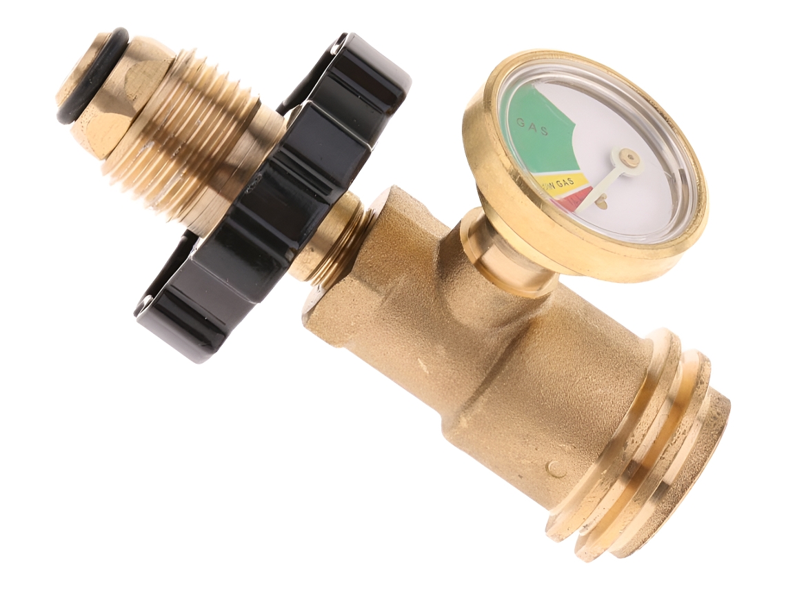 Adaptador Universal De Propano Com Medidor .ol Qcc,slowmoose