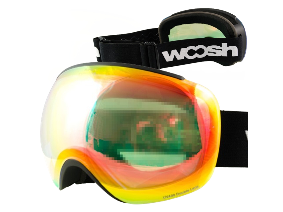 Óculos de esqui e snowboard Woosh Revo Shift UV400 Anti-embaçante Coleção Unissex 2024 BRILVIBERA