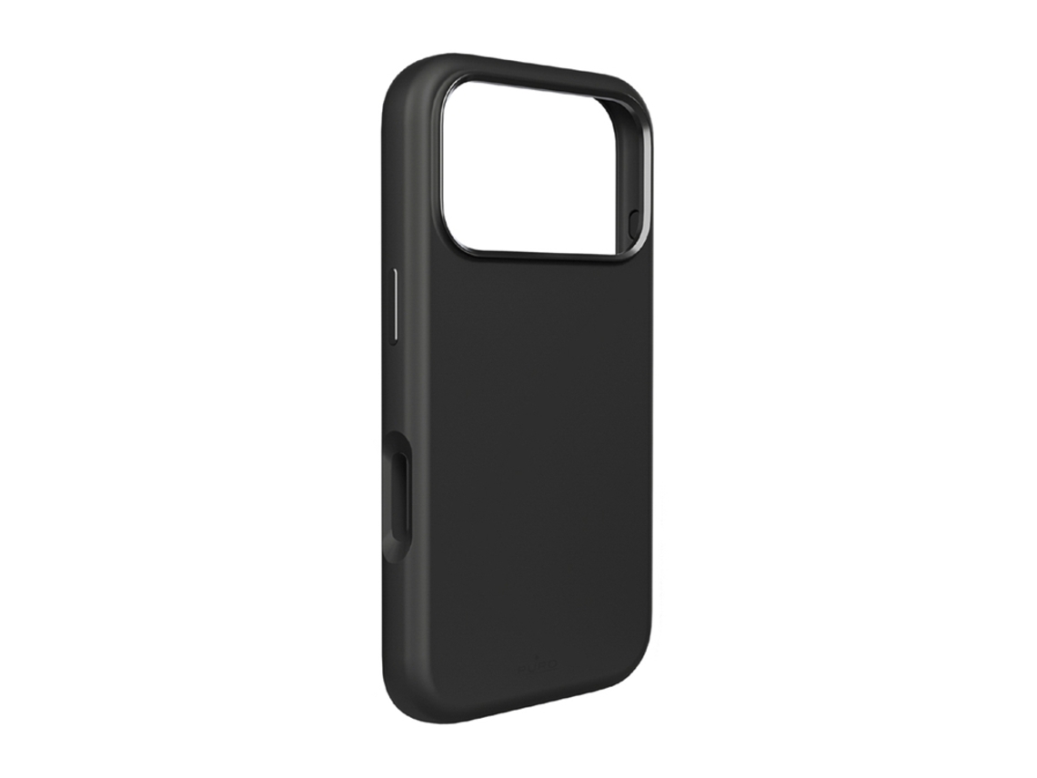 Capa Puro Mobile Para Iphone 17 Pro Max Em Silicone Líquido Magsafe - Preta