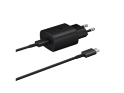 Ładowarka Sieciowa SAMSUNG Usb c 25w Z Kablem Usb c Czarna