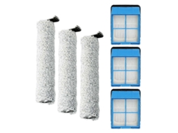Conjunto De Escovas Rotativas E Filtros De Substituição Para O Cortador De Grama Bissell Crosswave Omniforce._glo