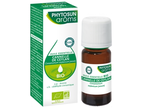 Óleo Essencial de Canela do Ceilão Cinnanomum Zeylinacum Venum Bio 5 Ml PHYTOSUN ARÔMS