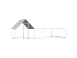 Vidaxl Galinheiro 6x2x2 M Aço Galvanizado