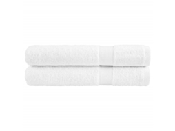 Vidaxl Toalhas Premium Solund 2 Pcs 100x200 Cm 600 Gsm Branco