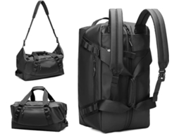 Bolsa Nuvem AQUAFORGE, plissada, estilo dumpling, tote ou ombro, cáqui