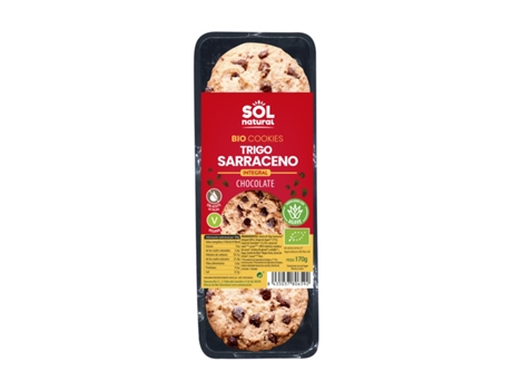 COOKIES TRIGO SARRACENO CHOCO 170 GR