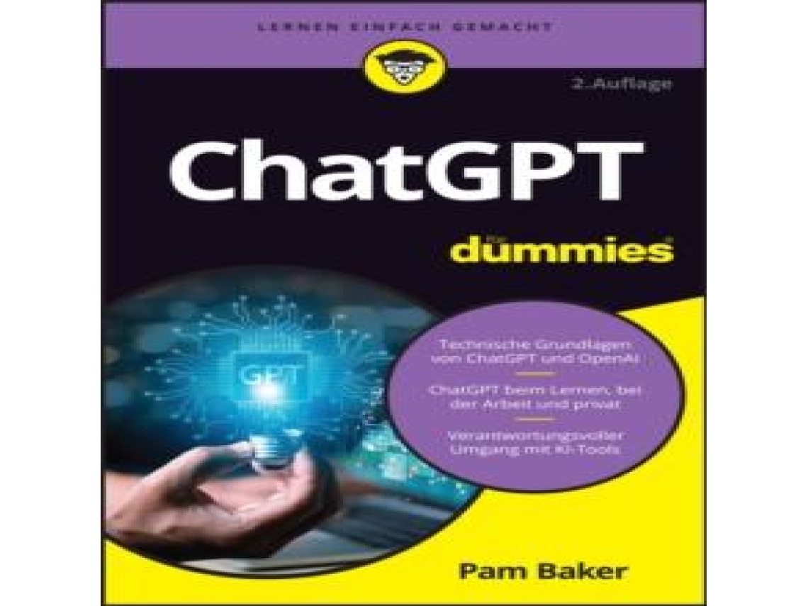 Livro ChatGPT für Dummies de Pam Baker (Alemão)