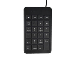 Pequeno Teclado Numérico Usb Com Fio De 23 Teclas Para Contabilidade. Everley891