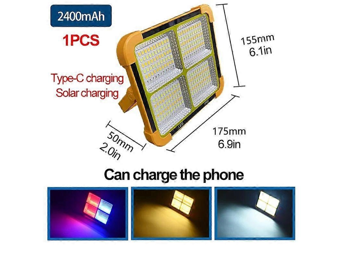 Lanterna De Camping Led, Recarregável E Impermeável Para Suas Aventuras Ao Ar Livre. Olysi Shop
