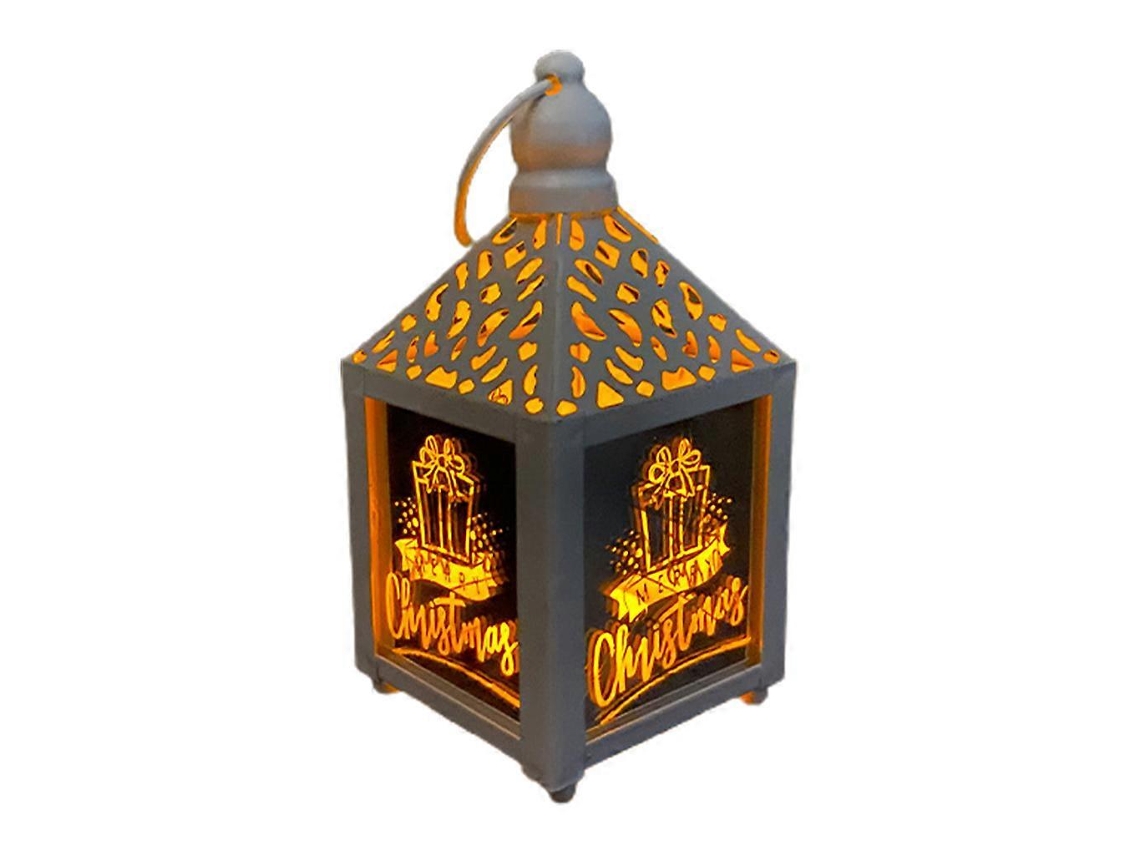 X Lanterna Para Ambientes Externos/internos, Ideal Para Decoração De Natal, Para Uso Interno E Externo, Com Luzes De Jardim Led. Olysi Shop