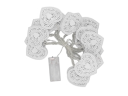 Luzes de Fio de Amor Led 3m 20 Pérolas para Decoração de Casamento e Dia dos Namorados
