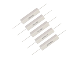 Aetheria kit de 10 Resistores de Cimento 10w 1 Ohm para Divisor de Alto falante Cerâmico