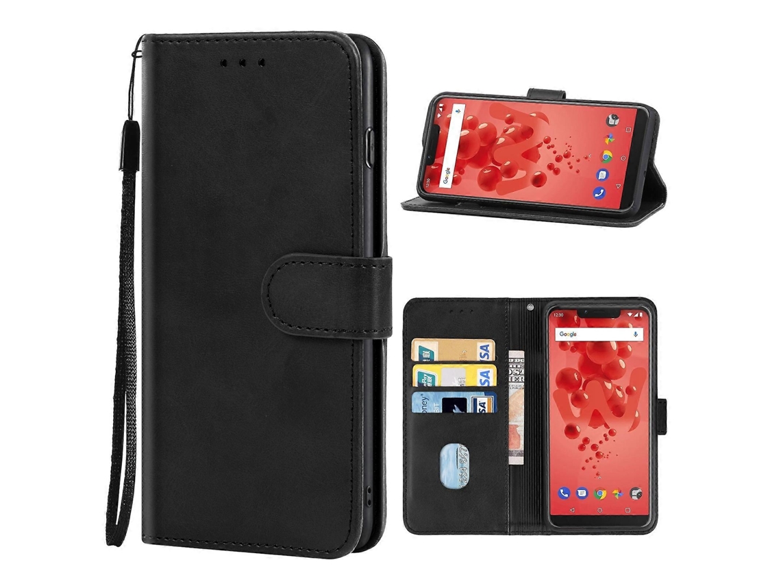 Capa De Couro Para Wiko View 2 Plus