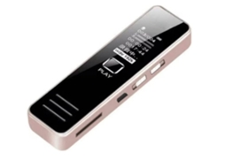 Lurelia Gravador De Voz Digital Com Usb Recarregável, Ativação Por Voz, Redução De Ruído Para Reuniões, Aulas, Entrevistas - Rosa Ouro