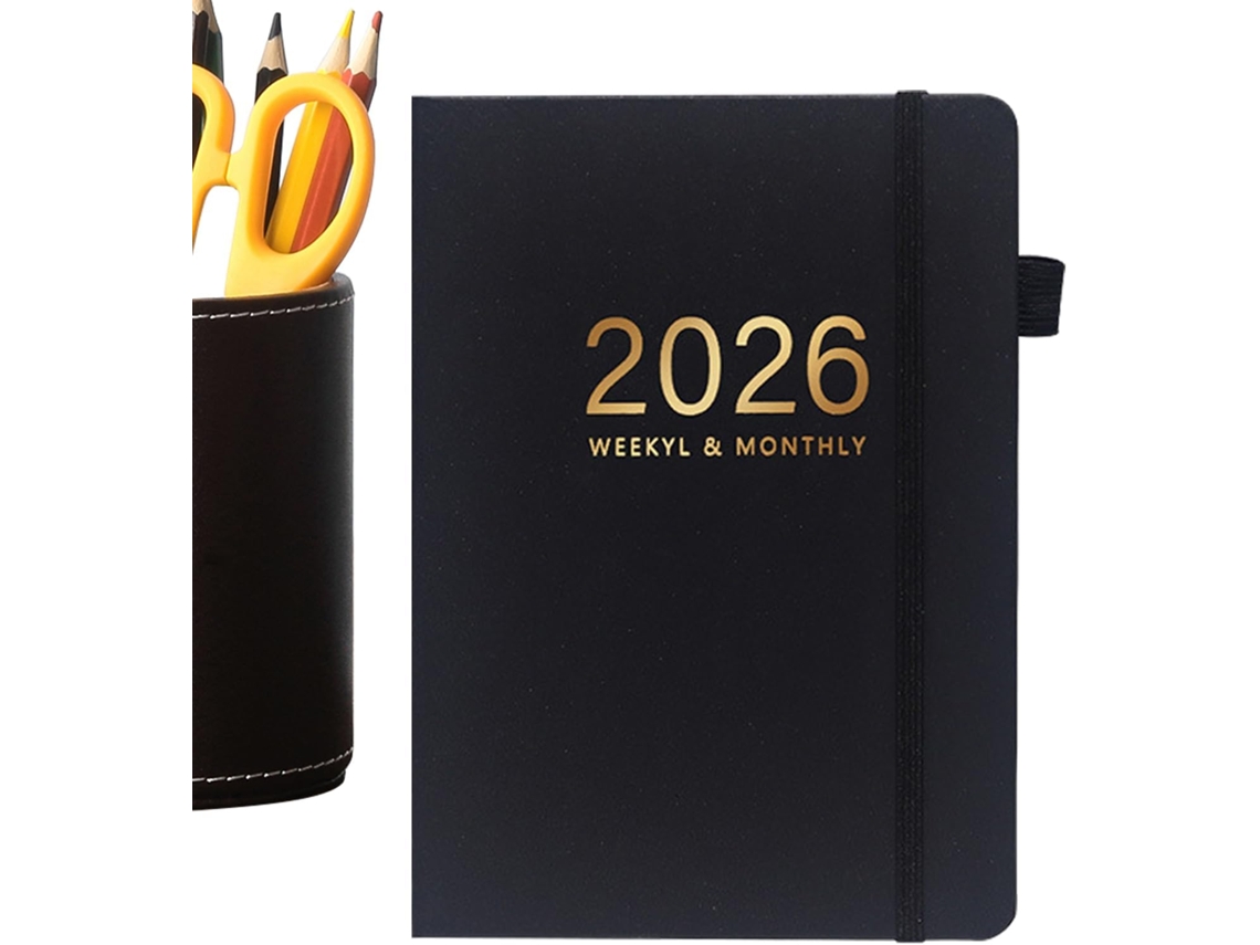 Agenda 2026 com 288 Tamanho Calendário para Diário, e CHABERLU