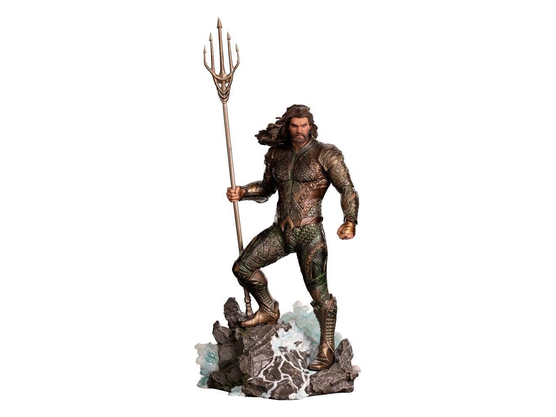 Figura em Escala de Arte Dc Comics Liga Da Justiça Aquaman Zack Snyder 77046 JUSTICE LEAGUE
