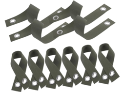 Conjunto de 10 cintas para suporte de árvores, nylon | S/MARCA