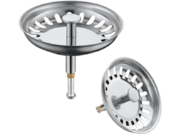 Coador De Cozinha Ø 79 Mm, Tampa De Ralo De Cozinha Em Aço Inoxidável