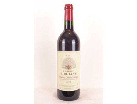 Vinho Tinto CHÂTEAU L'ÉGLISE 2003 (75 cl - 1 unidade)