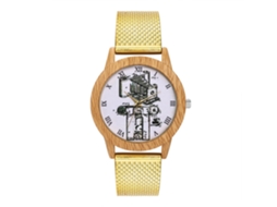 Reloj De Cuarzo Elegante Y Fashion Para Hombres Y Mujeres, Regalo (oro)