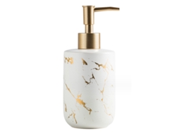 MEOIRUERY Dispensador De Sabão Para Cozinha Bomba Dispensadora De Sabão Líquido Para Chuveiro Refilável Shampoo Loção Garrafa Cerâmica 300ml
