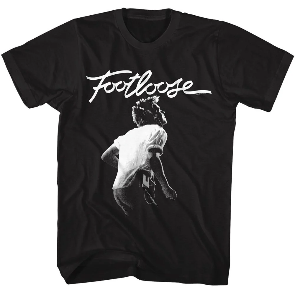 Rockinstone Footloose 1 Color Black T-shirt Size:s