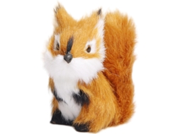 Esquilo de Pelúcia Esquilo de Pelúcia Decorativo Animal Colecionável, Decoração para Sala de Estar, Escritório e Quarto CHABERLU