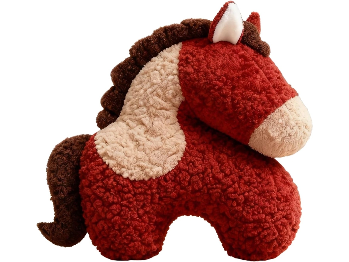 Boneco, Figura Fofa E Macia, Um Boneco De Tecido Com Um Símbolo De Lua