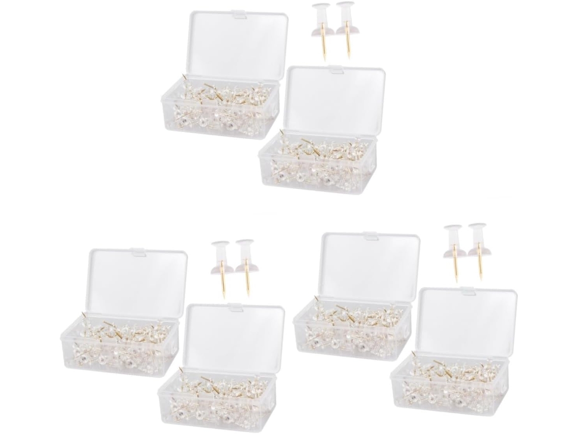 200 Tachinhas Douradas Para Caixas De Aço Inoxidável, Artesanato E