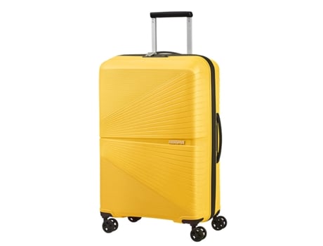 Mala De Viagem AMERICA TOUSRISTER Airconic (Média 67Cm - 4 Rodas - 2,7 Kg) Amarelo