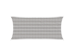 Conjunto 1 Vela De Sombra Vidaxl Cinzento-claro Polietileno De Alta Densidade (2 X 5 M)
