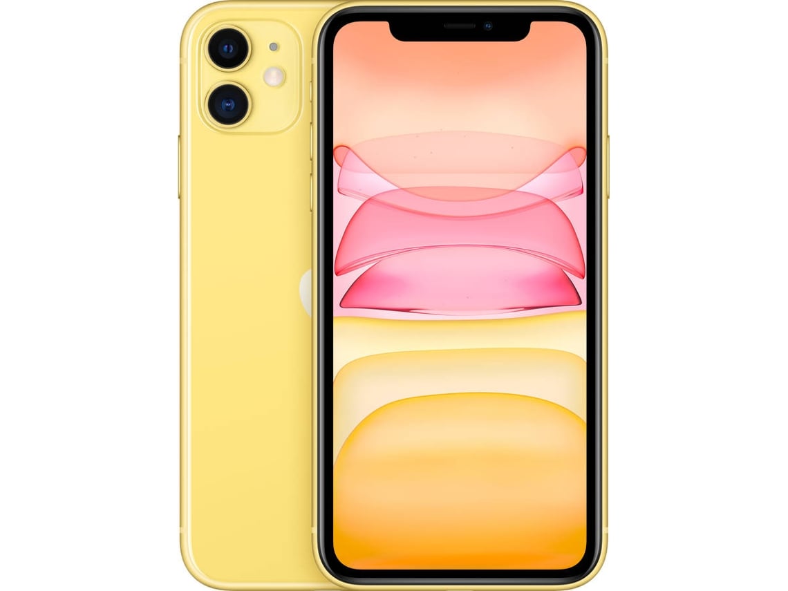 iPhone 11 APPLE (6.1'' - 64 GB - Amarelo)