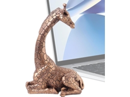 Estátua Genérica de Girafa Escultura de Girafa em Resina Impermeável para Decoração Estátuas para Jardim Interno e CHABERLU