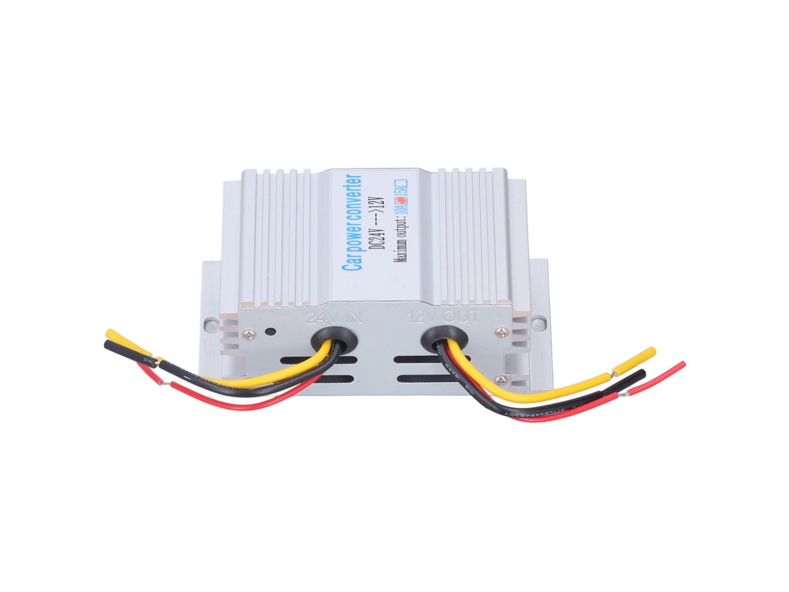Conversor Buck Dc 24v Para 12v 10a 120w Regulador Adaptador De Alimentação Veicular